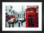 Gallery wall with picture frame in black in size 13x18 with print "Telephone kiosk"