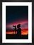 Gallery wall with picture frame in black in size 13x18 with print "Photographer at night"