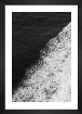 Gallery wall with picture frame in black in size 21x30 with print "Swell from waves"